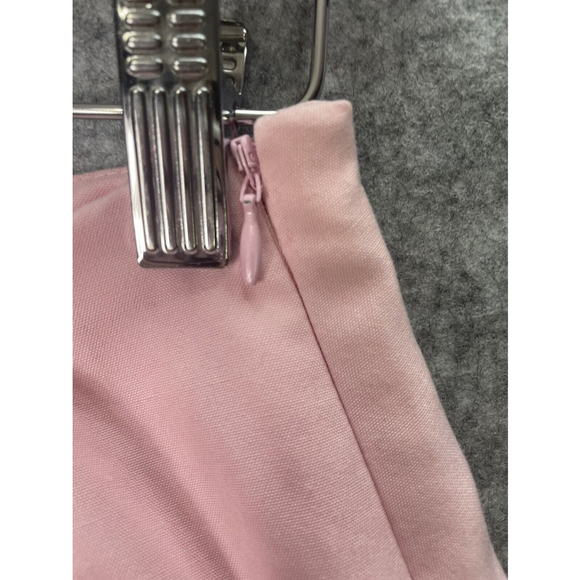 Disney Girls Pink Pleated Duffy The Bear Skirt Size Medium Stripe Lined - Picture 9 of 10